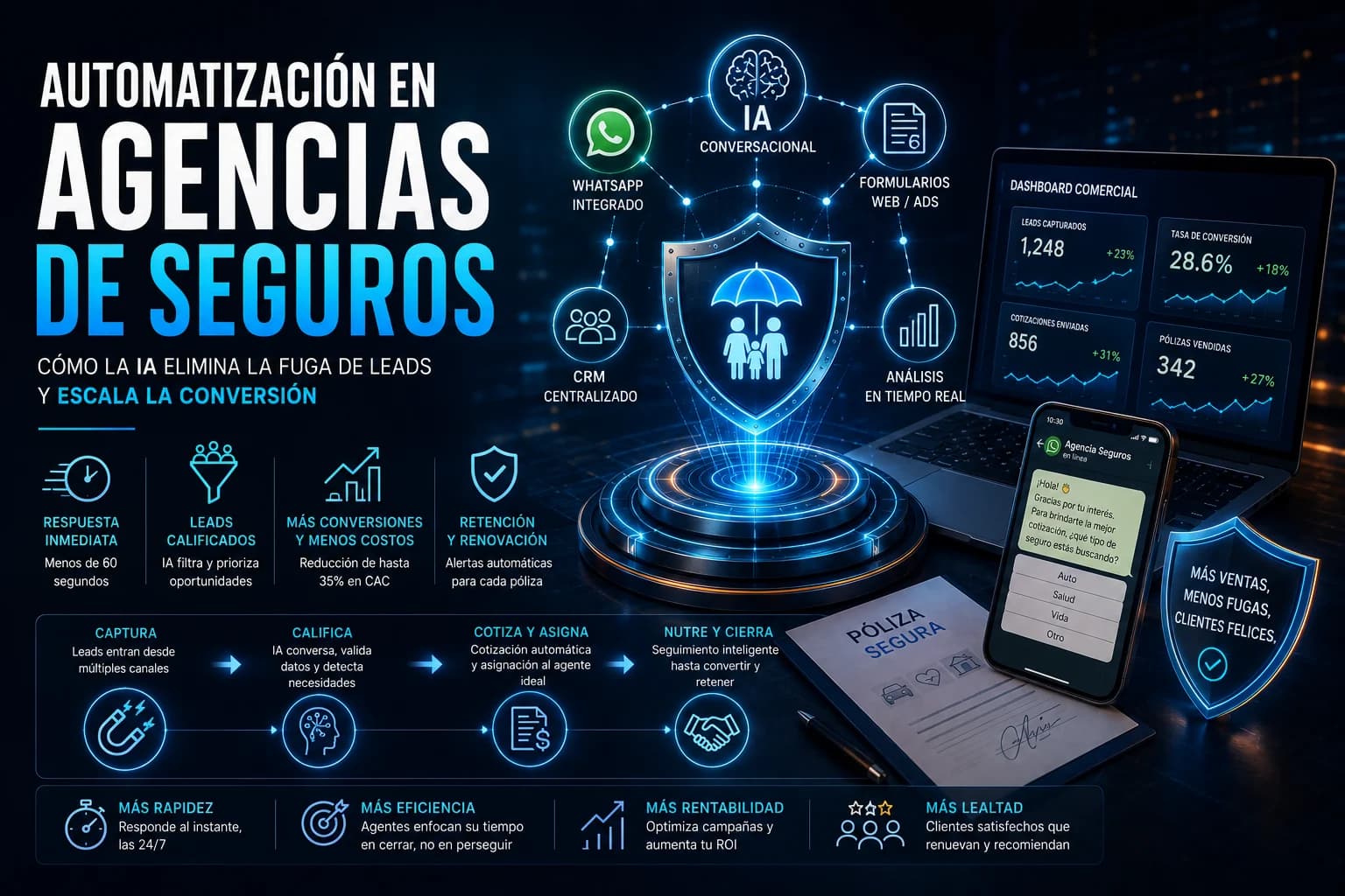 Automatización en Agencias de Seguros: Guía de Estrategia.